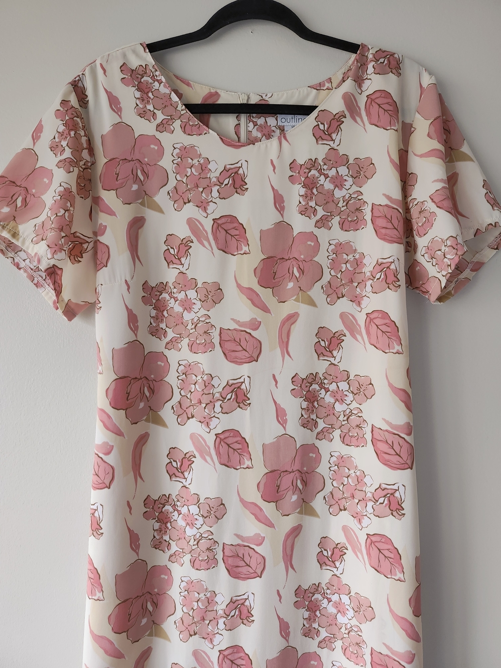 Floral Pink & Yellow Short-Sleeve Maxi Dress - Picture 5 of 10